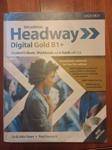 Headway digital gold - digital, b1+