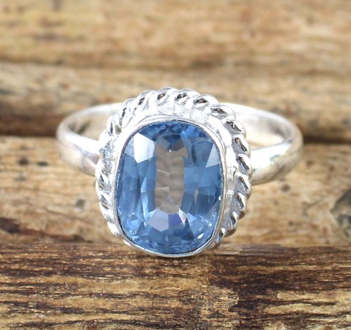 Anello solitario argento - anello,