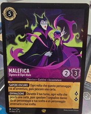 Lorcana Disney malefica signora di ogni male 51 Nelle Terre d'Inchiostro Ita tcg