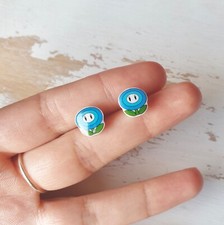 Orecchini fiore di ghiaccio