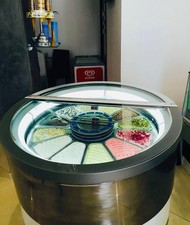 vetrina gelato circolare IFI "