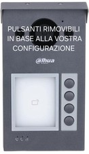 Dahua - Dahua 2 MP PoE IP video intercom with 4 buttons camera and RFID reader -