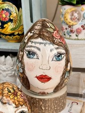 Uovo Dipinto A Mano In