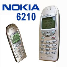 TELEFONO CELLULARE NOKIA 6210 GOLD ORO GSM CANDY BAR USATO