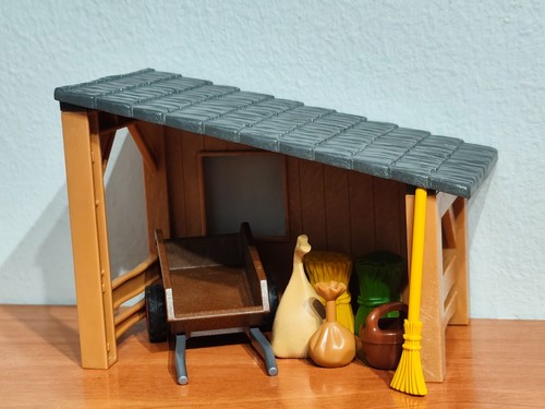 Playmobil lote cobertizo - playmobil,