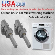 5 Pairs Motor Carbon Brush For Ariston ARXL85EU ARXL85EUN AV6EU Washing Machine