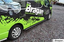 Barre Laterali - Curve Per Fiat Doblo SWB 2015-2019 Tubo Passo Accessori NERI