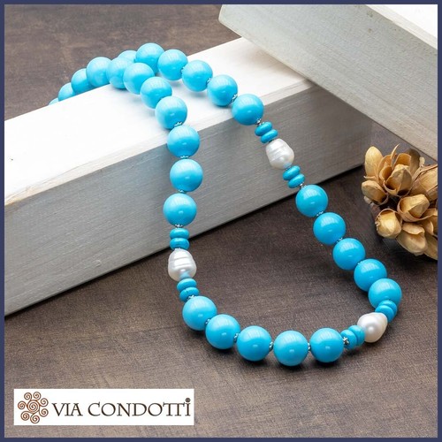 Collana turchese howlite - collana,