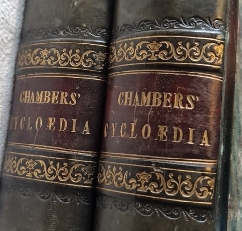 Antique cyclopedia english - of,