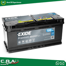 BATTERIA PER AUTO 12V 100 AH