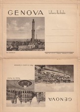 GENOVA CARTOLINA LETTERA