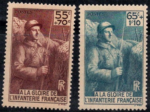 Francia 1938 386 387 nuovo - 1938, 386-387