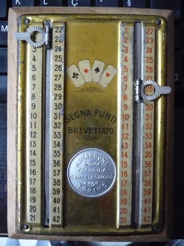 Antico segnapunti giochi di - giochi,