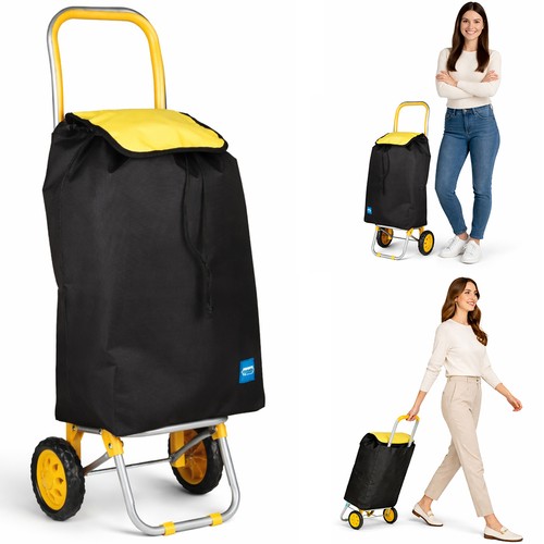 Carrello poseidon giallo con - carrello,