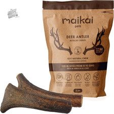 2 Pack Deer Horns for Large