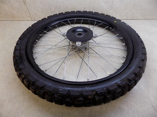 Honda xr650l front - xr650l, black