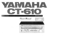 Yamaha CT-610 Sintonizzatore