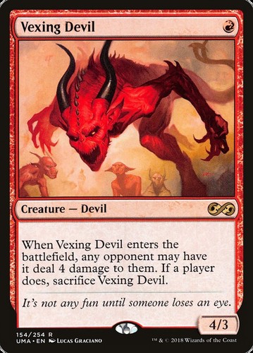 Mtg magic the gathering vexing - mtg,