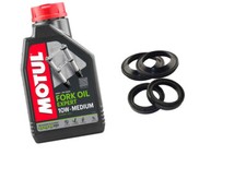 HONDA SH 300 2007 2008 2009 2019 OLIO MOTUL 10W E PARAOLI PARAPOLVERE FORCELLA