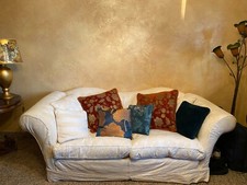 divano 3 posti usato pochissimo Roche Bobois totalmente sfoderabile in cotone 