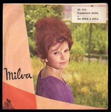 MILVA DISCO 45 GIRI FLAMENCO ROCK - CETRA SP 886