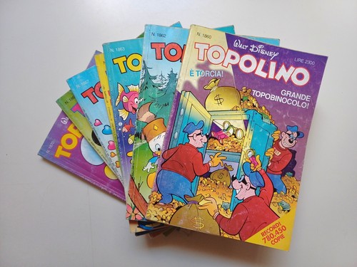 Lotto libretti topolino - lotto, di