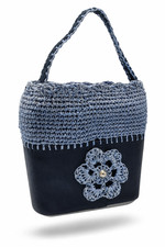 Borsa in vera pelle e