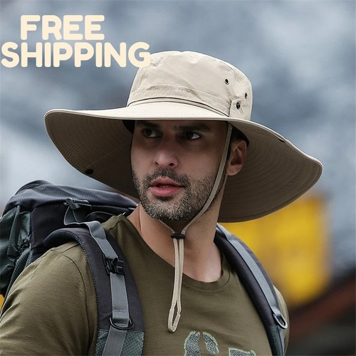 Cappello uomo larga tesa