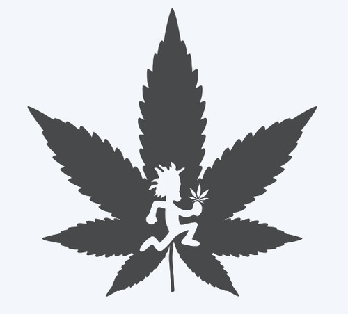 Hatchetman marijuana pot leaf - marijuana,