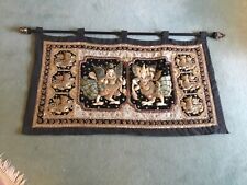 Arazzo tailandese ricamato a mano da parete