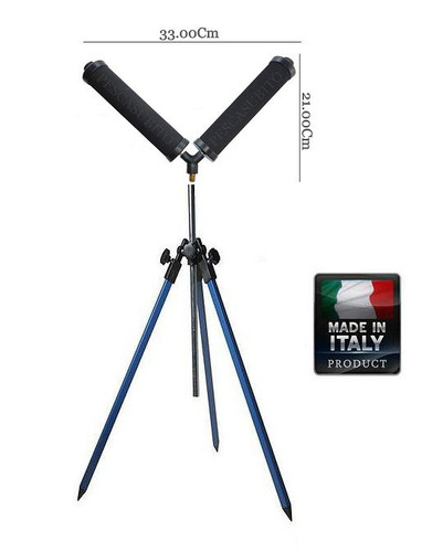 Kit tripode alu poggiacanna - tripode,