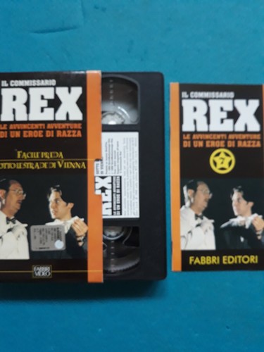 Vhs commissario rex 7 - vhs, il