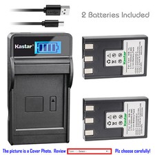 Kastar Battery LCD Charger for