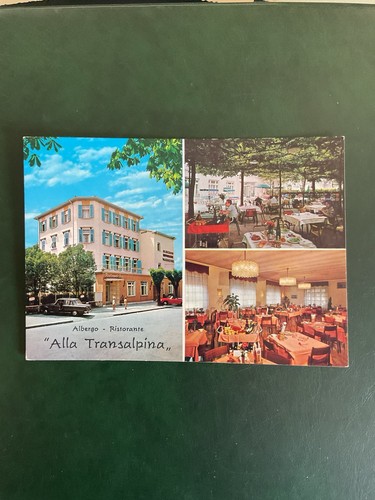 Cartolina gorizia albergo - -,