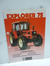 SAME EXPLORER 75 trattori