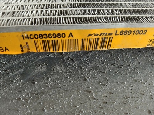 1400836980a radiatore fiat - 1400836980a,