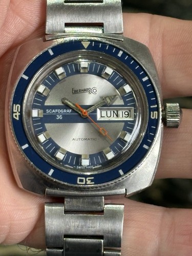 Eberhard scafograf vintage - eberhard, 36