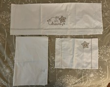 Dolcissimo Set Lenzuola Culla / Lettino 3 Pezzi Nuovo In Cotone