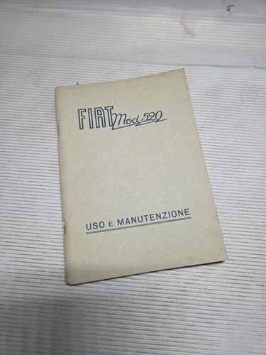 Libretto uso manutenzione - libretto,