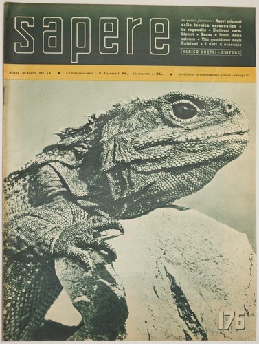 Sapere rivista aprile - rivista, 30