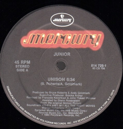 Junior unison very - unison, (very