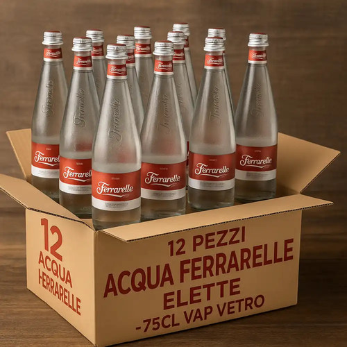 Bottiglie acqua ferrarelle - 12,