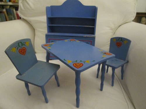 Antico mobile bambole vintage - mobile,
