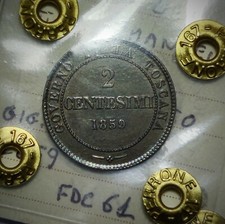 2 CENTESIMI - VALORE - 1859 -