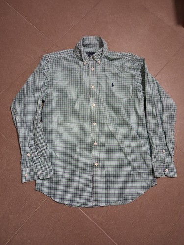 Camicia verde quadretti - camicia, a