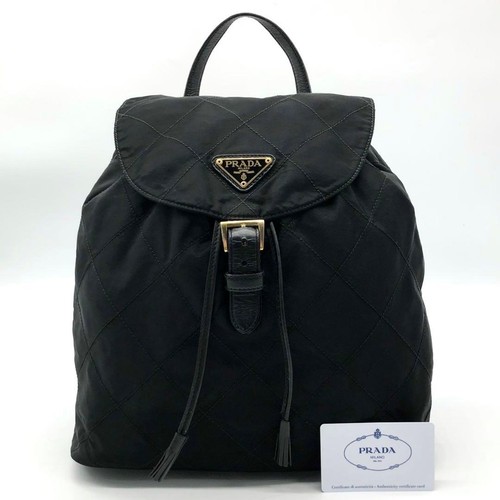 Zaino prada triangolo logo - prada,