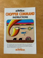 Comando tritatutto manuale Atari 2600