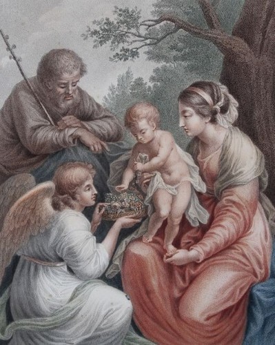 Sacra famiglia angelo - sacra, l'angelo