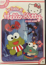 dvd le fiabe di hello kitty e i suoi amici 5 baseball casa stegata rane principe