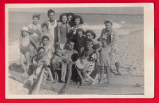 RAGAZZA - DONNA IN COSTUME AL MARE - BAMBINI -  BAGNANTI